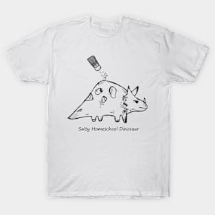 Salty Homeschool Dinosaur T-Shirt